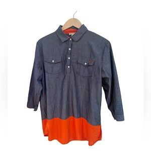 UG Appareal OSU CowboysSize Large Cotten 3/4 Sleeve Shirt